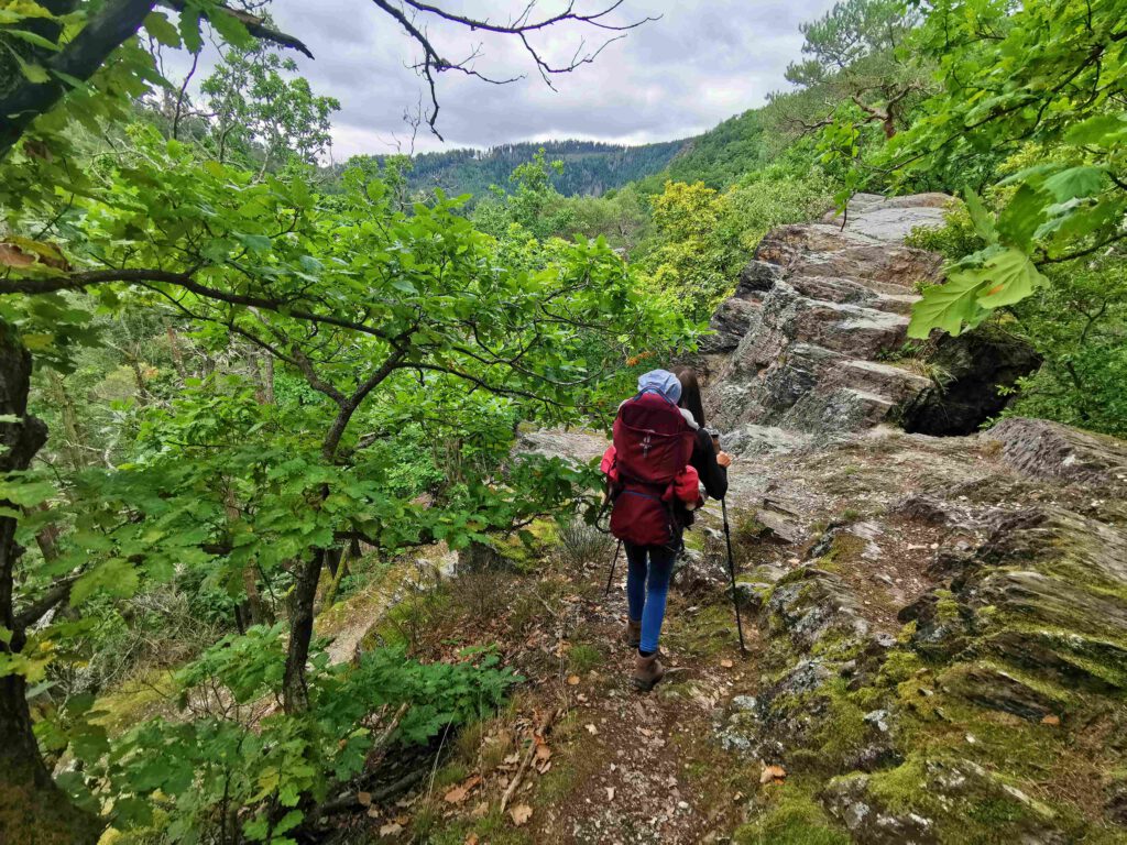 Der Weg auf die Kanzel Aussichtskanzel am Katzenstein ist recht einfach zu erreichen. Es gibt auf der Wandertour aber noch einiges mehr zu entdecken.