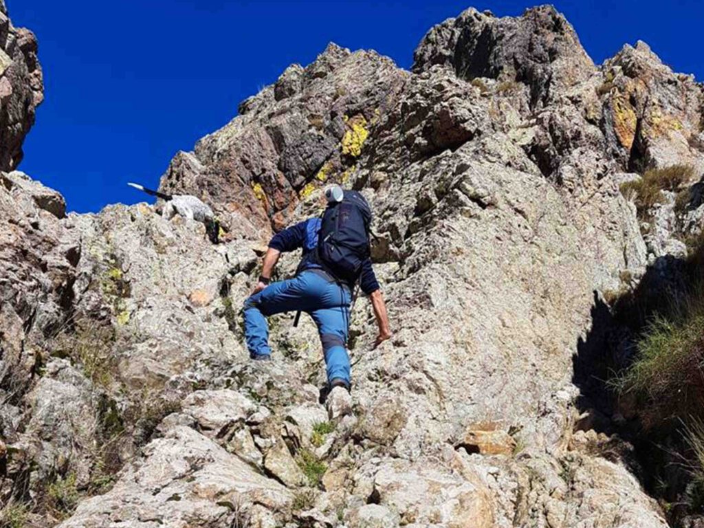 Der Weg zum Gipfel des Monte Tolu ist gar nicht so einfach.