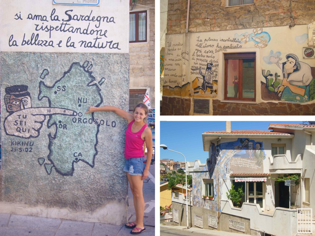 Ausflugstipp Sardinien Orgosolo Bergdorf Supramonte Gebirge Murales Wandmalerei Sadegna Wandern wandmalerei streetart 6