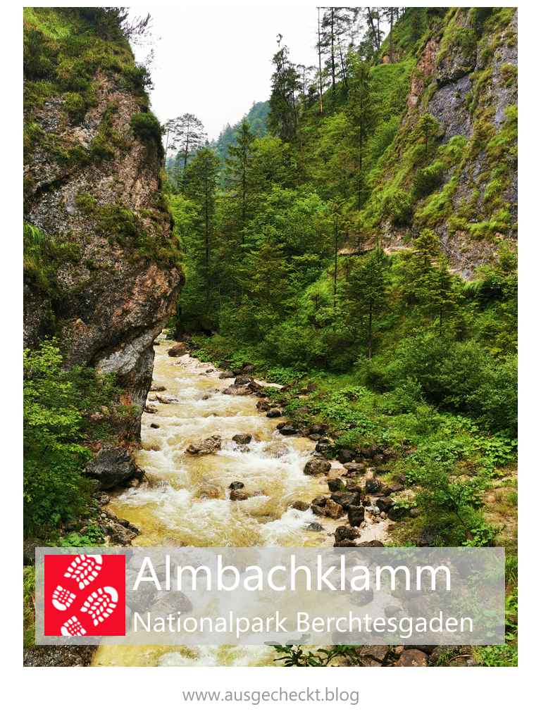 Die Almbachklamm
