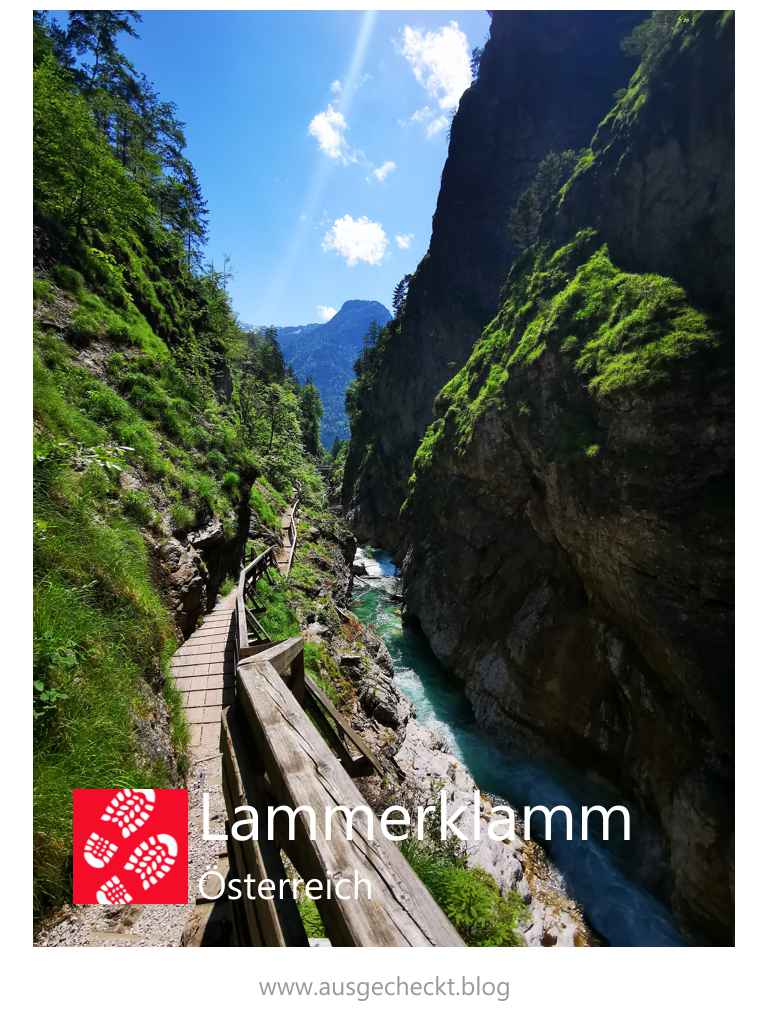 Oesterreich Klamm Lammerklamm Wanderung Familienausflug Ausflugstipp Wanderung