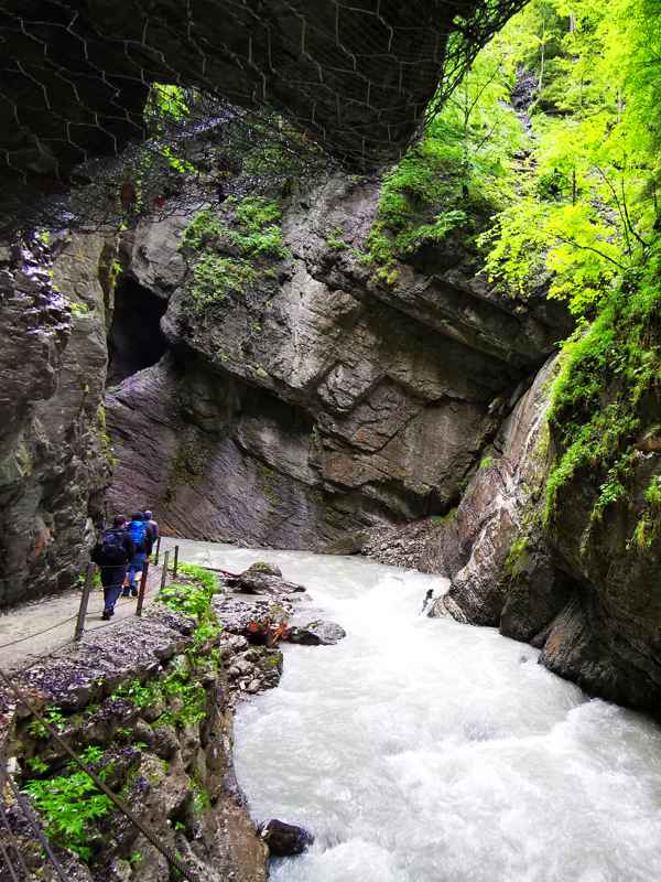 Blick in die Partnachklamm