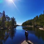 Der Tresticklans Nationalpark. Einzigartige Wälder an der Grenze Norwegens.